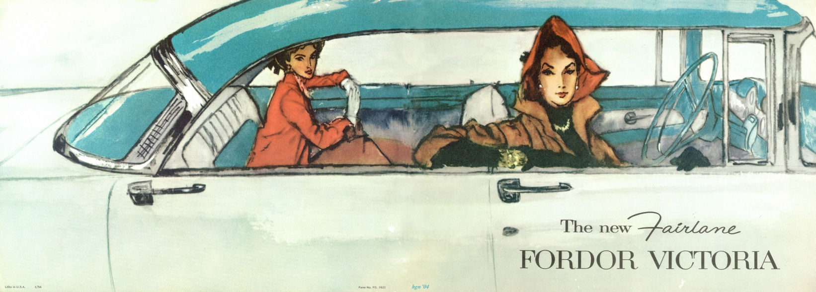 1956 Ford Fairlane Victoria Brochure